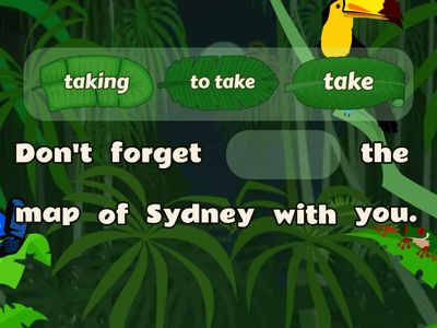 Gerund or infinitive?