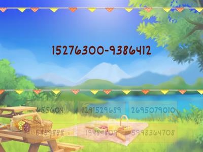 Письменное вычитание