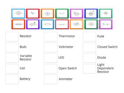KS4 Circuit Symbols