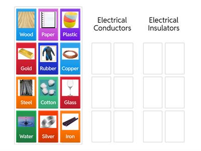 Sorting Conductors and Insulators