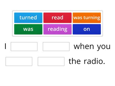 Past Continuous, Past Simple