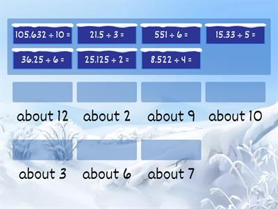 Estimating Quotients