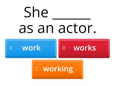 Present Simple Tense 