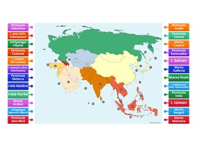 Asia-articulații țărmurilor