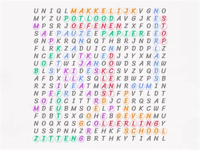 ik ga naar school (basiswoordenlijst nt2 isk 600 woorden)