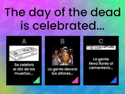 Dia de los muertos: Quiz