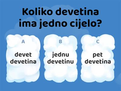 Pravi i nepravi razlomci