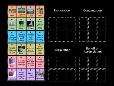 Water Cycle Sort