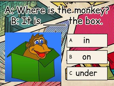  Prepositions (In, On, Under) 