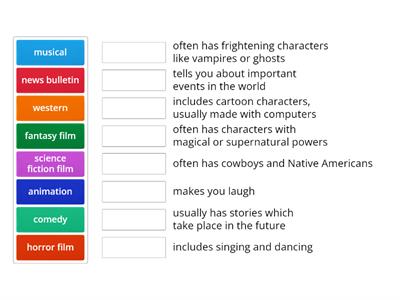 Solutions Pre 3A Films and TV programmes