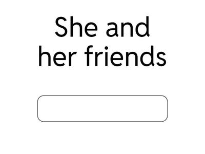  Pronouns Quiz 5th grade Unit 2 SK ex.2 Въведете отговора