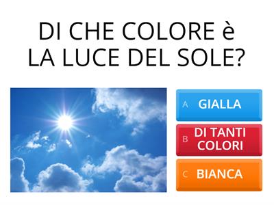 I COLORI DELLA LUCE