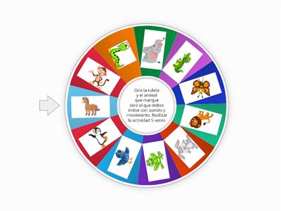 Ruleta de los animales