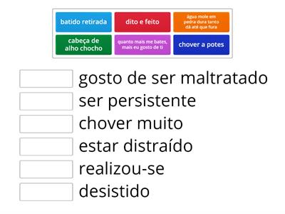 expressões idiomáticas