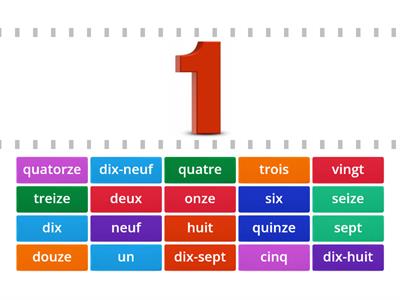 Les Nombres 1-20