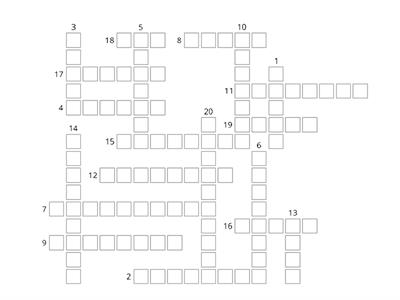 Halloween crossword