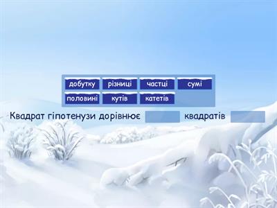 Теорема Піфагора