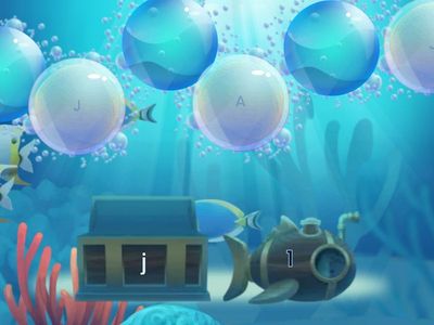 Pop the alphabet ballons!