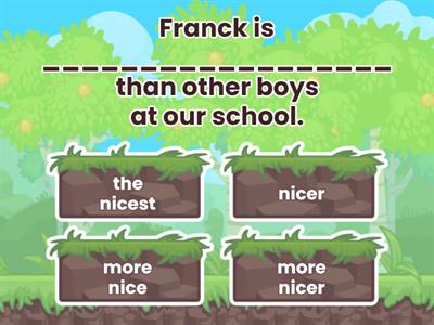 Comparative/Superlative WW1