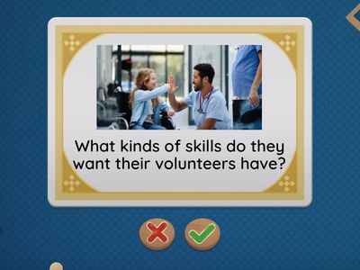 Seeking Volunteers 10 A