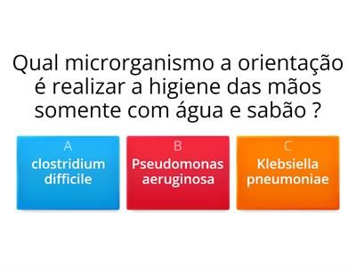 Quiz - Copa da higiene de mãos!!