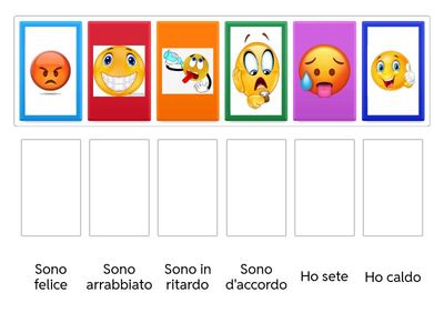 Espressioni con essere e avere