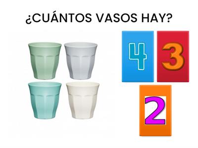 ASOCIACIÓN NÚMERO-CANTIDAD 1 AL 5
