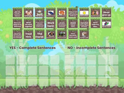 Is it a complete sentence?