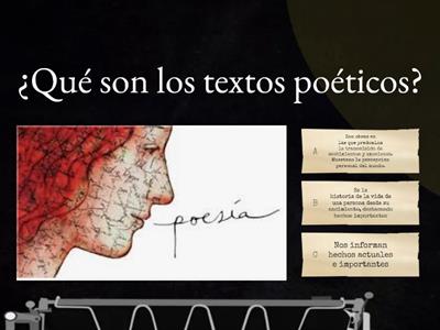 Textos poéticos