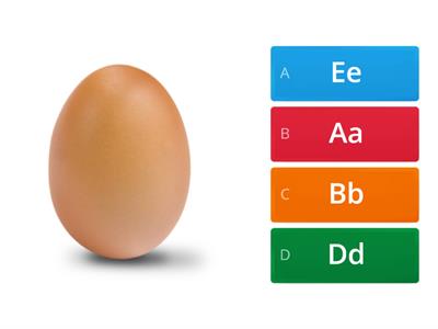 Letters a, b, c, d, e