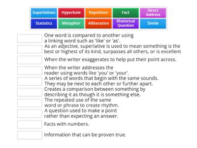 Persuasive Language Techniques 