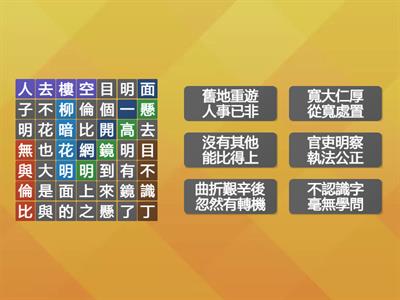 翰國4上 成語 L3