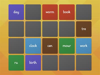 EC Unit 34 /er/ polysyllabic word match