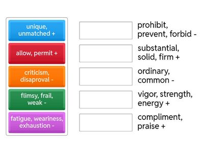 240 Vocabulary Words Lesson 3 Antonyms (1)