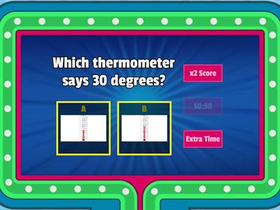  Reading a thermometer