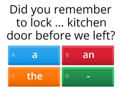 EF - Intermediate - 3B - Articles 