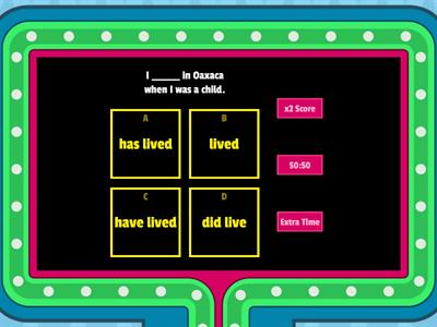 Past Simple Vs. Present Perfect