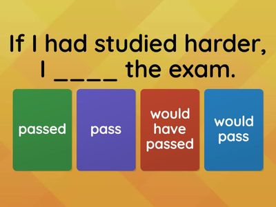 Third Conditional Quiz