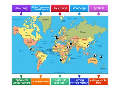 Global Prehistory Art Map