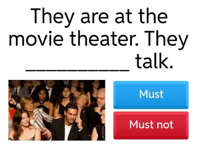 Must/Must Not (EiA1 Unit 12)