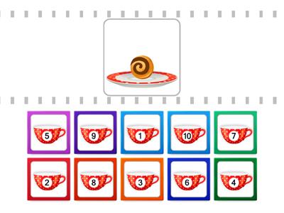 Підбери чашечку до блюдця