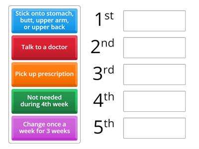 AAA Birth Control Sequences- Patch