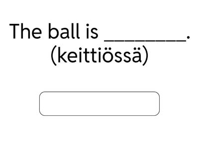 Turenki in, on, under, behind 