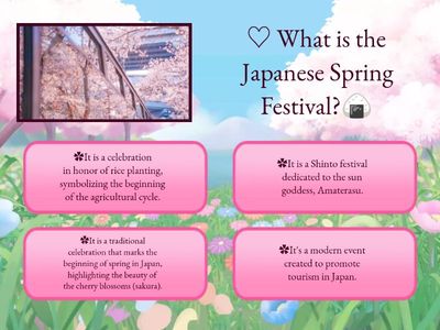 ⋆˚✿˖°Japanese Spring!