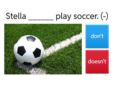  Present Simple (affirmative, negative)