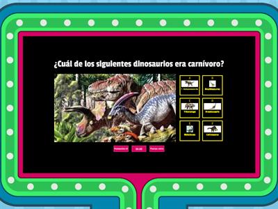 ¿ Cuánto sabes de DINOSAURIOS?