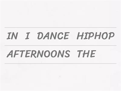 PRESENT SIMPLE (+,-) 