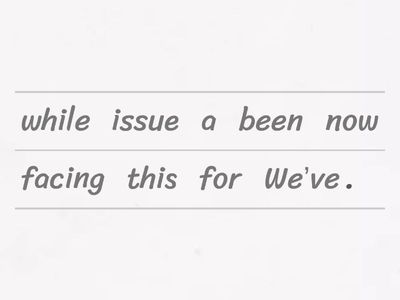 Problem-Solving for Support Areas