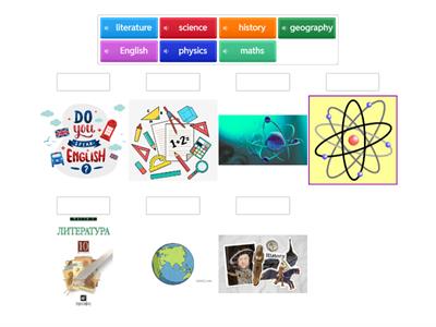 School subjects Gateway A1+