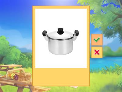 บัตรคำศัพท์ 06 หมวดหมู่ของใช้ในครัว